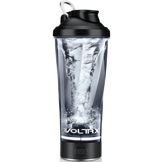 Premium Electric Protein Shaker Bottle, Made with Tritan - BPA Free - 24 Oz Vortex Portable Mixer Cup/Usb C Rechargeable Shaker Cups for Protein Shakes